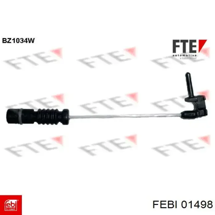 Датчик износа тормозных колодок передний 01498 Febi