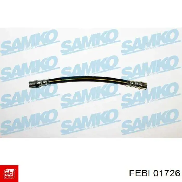 Шланг тормозной задний Febi 01726