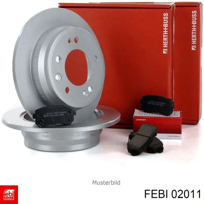 Подвесной подшипник карданного вала 02011 Febi