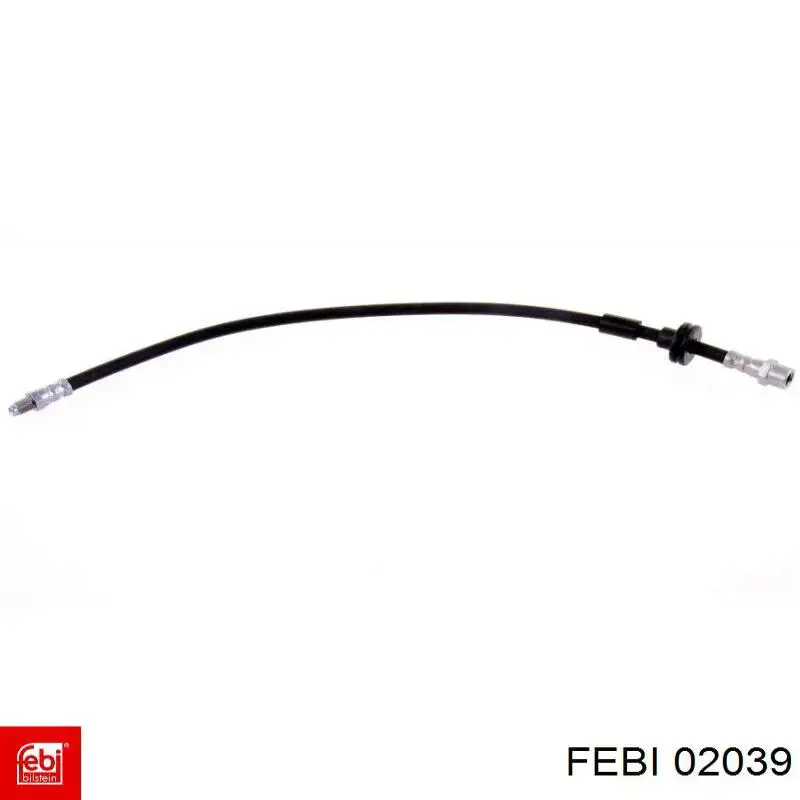 Шланг тормозной передний 02039 Febi