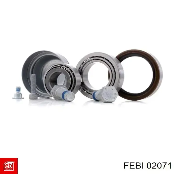 Комплект подшипника ступицы колеса Febi 02071 цена, от 17.06 USD