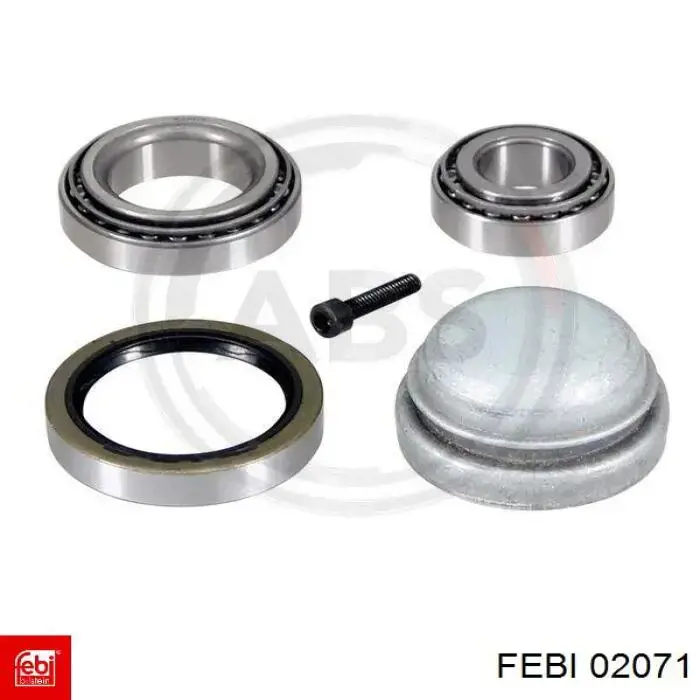 Купить 02071 Febi Подшипник передней ступицы