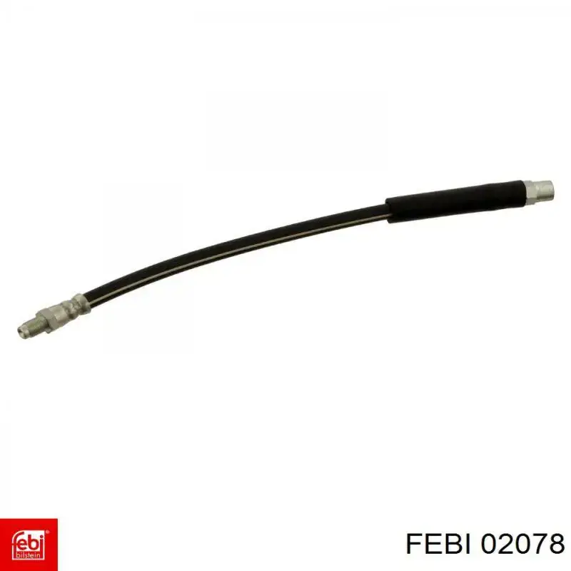 Tubo flexible de frenos trasero 02078 Febi