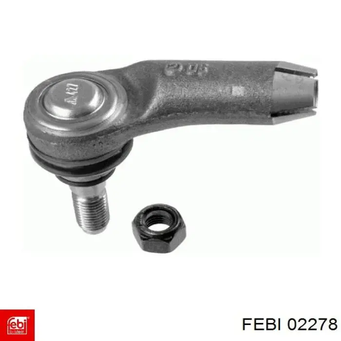 Наконечник поперечной рулевой тяги Febi 02278 цена, от 6.81 USD