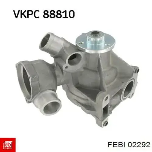Помпа охлаждения Febi 02292 цена, от 103.99 USD