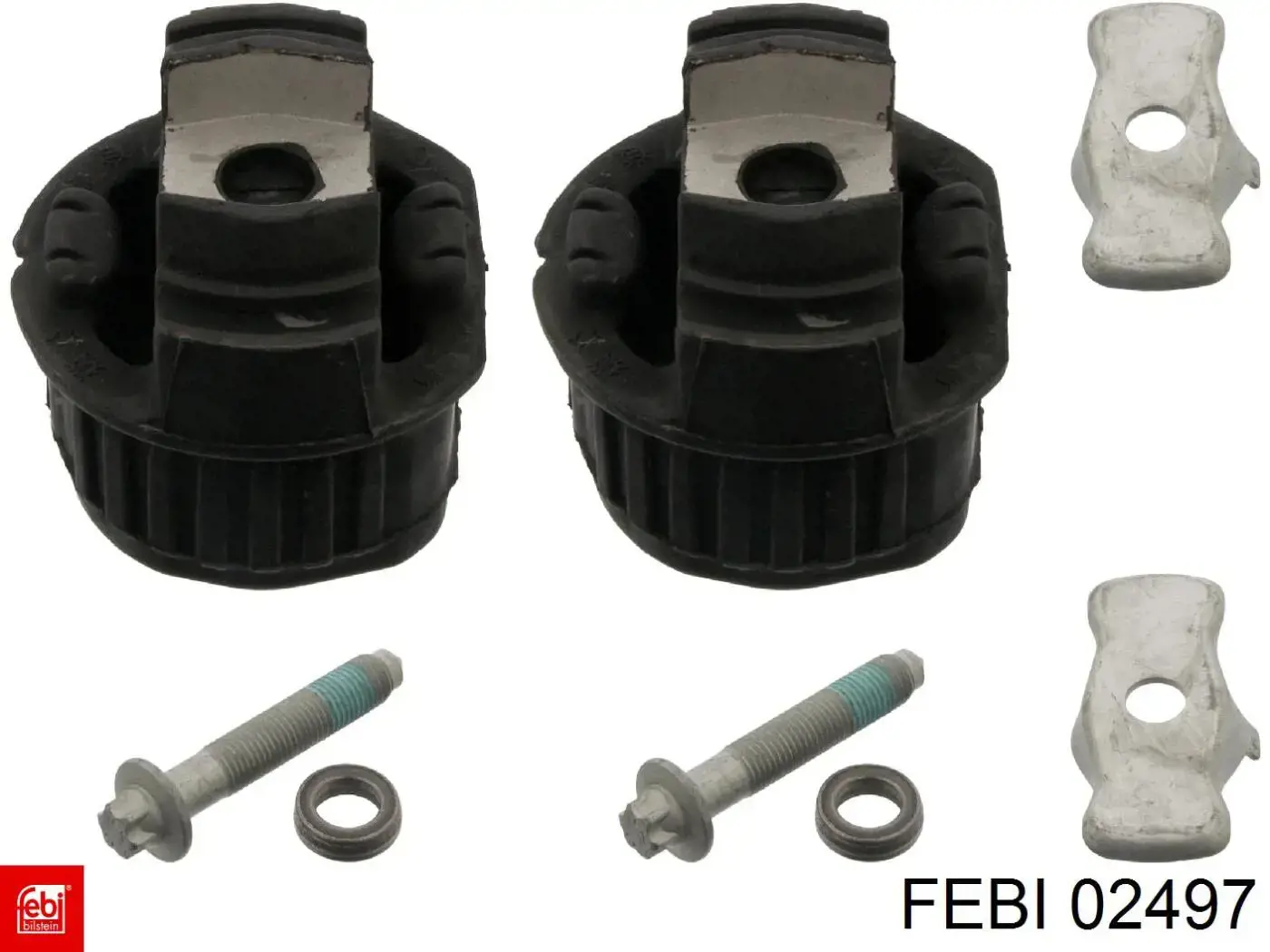 Сайлентблок передней балки Febi 02497 цена, от 48.93 USD