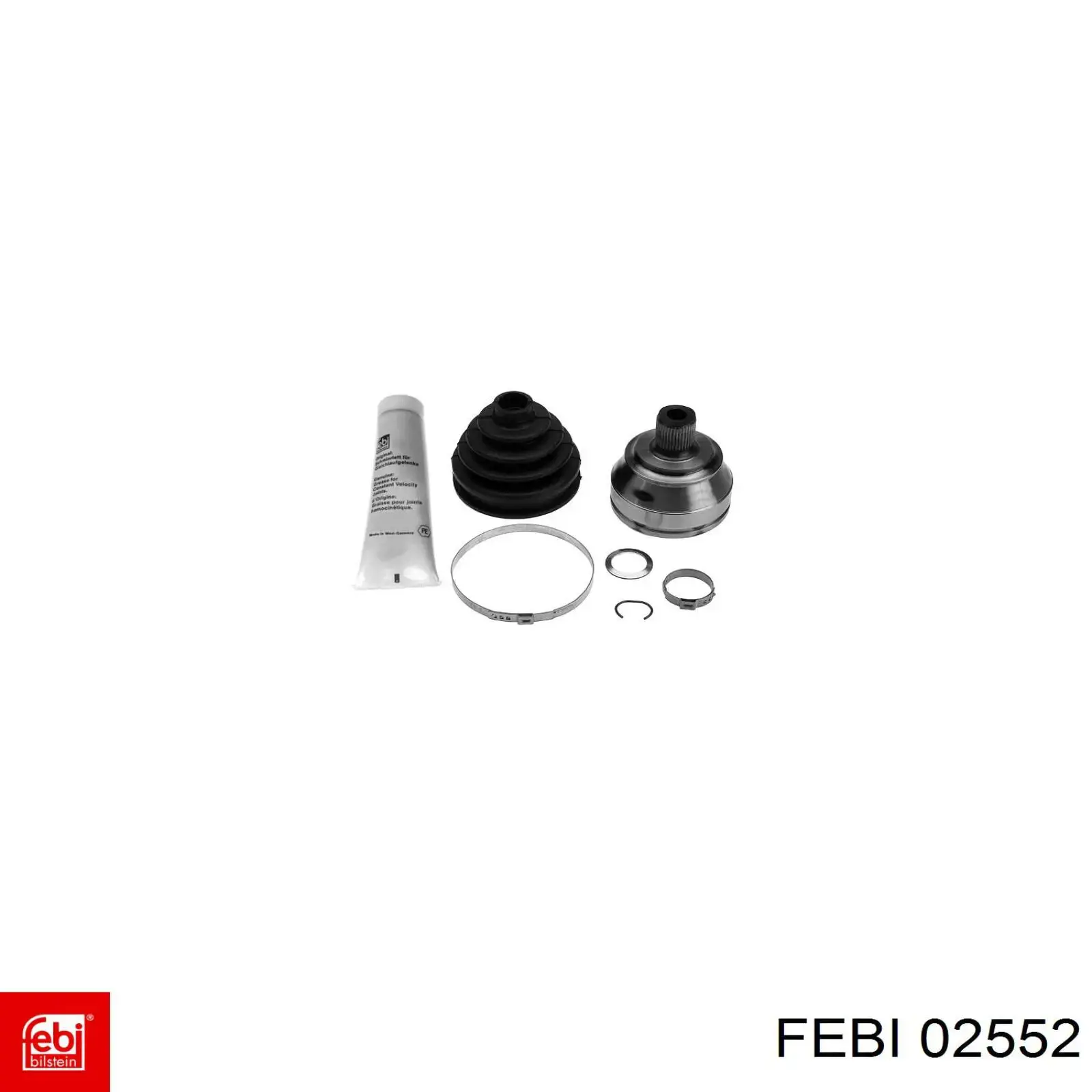 Задний дисковый тормоз Febi 02552