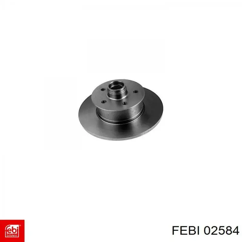 Купить 02584 Febi Ротор тормозной
