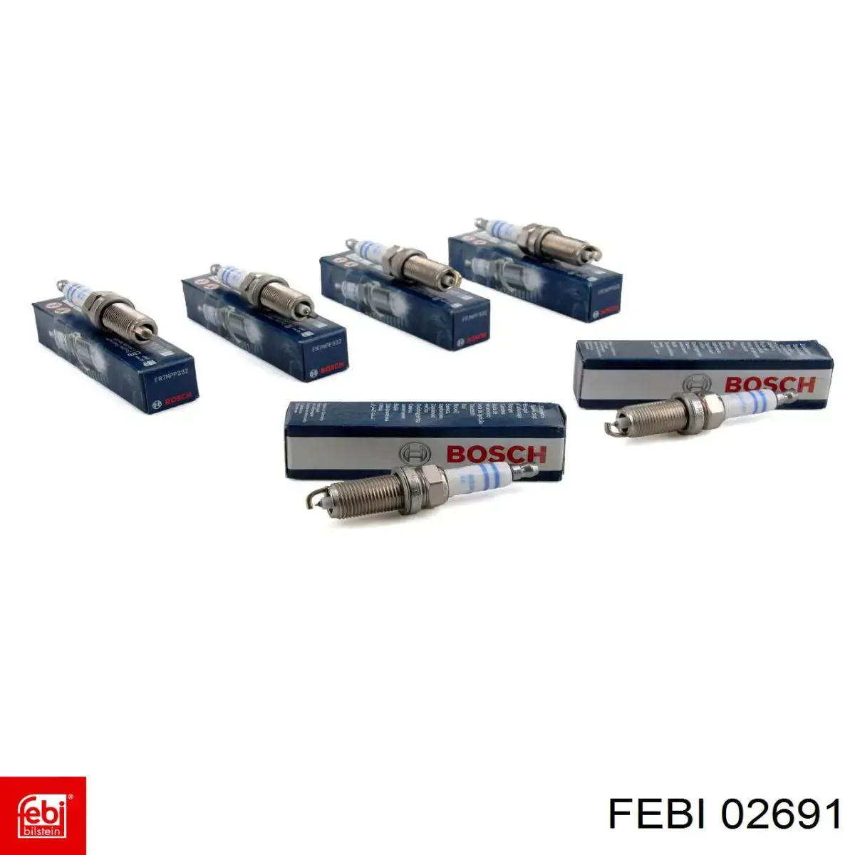 Купить 02691 Febi Задний тормозной шланг