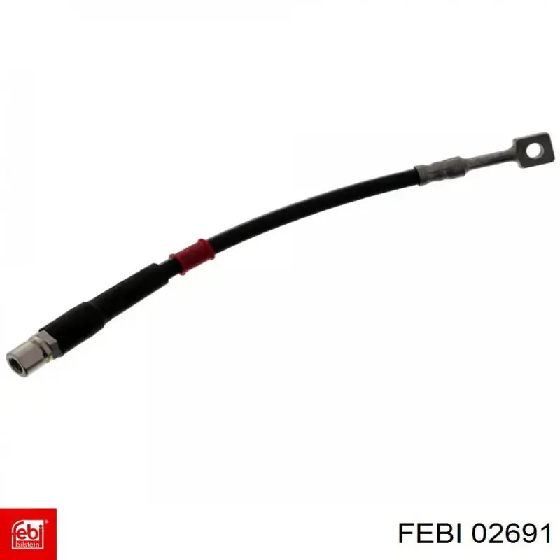 Шланг гальмівний задній 02691 Febi