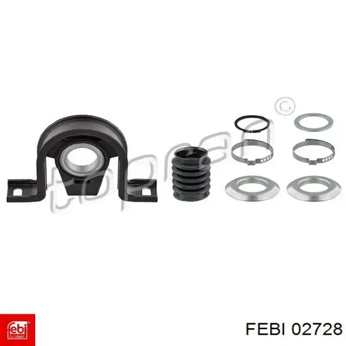 Карданный подшипник Febi 02728 цена, от 40.95 USD