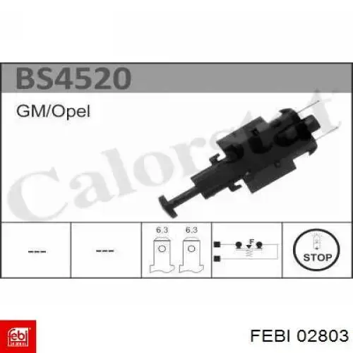 Лягушка Febi 02803 цена, от 3.82 USD