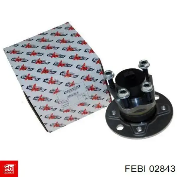 Ступицы задних колес Febi 02843 цена, от 57.04 USD