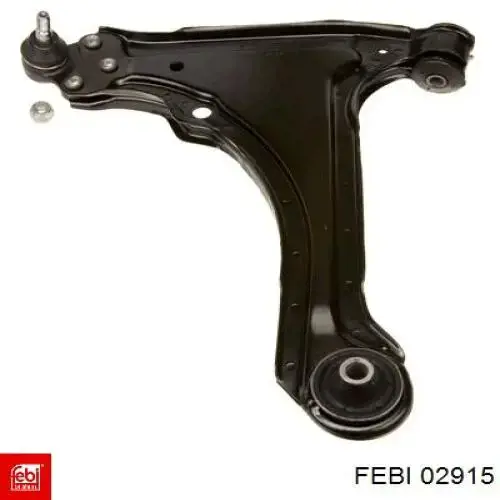 Левый рычаг передней нижней подвески Febi 02915 цена, от 36.41 USD