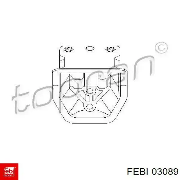 Купить FE03089 Febi Правая опора двигателя