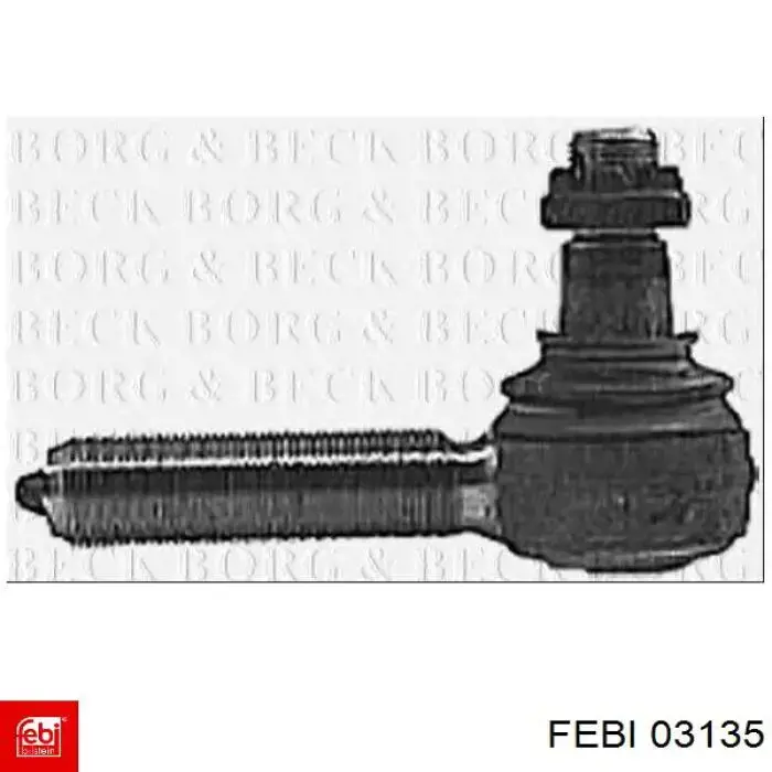 Наконечник поперечной рулевой тяги 03135 Febi