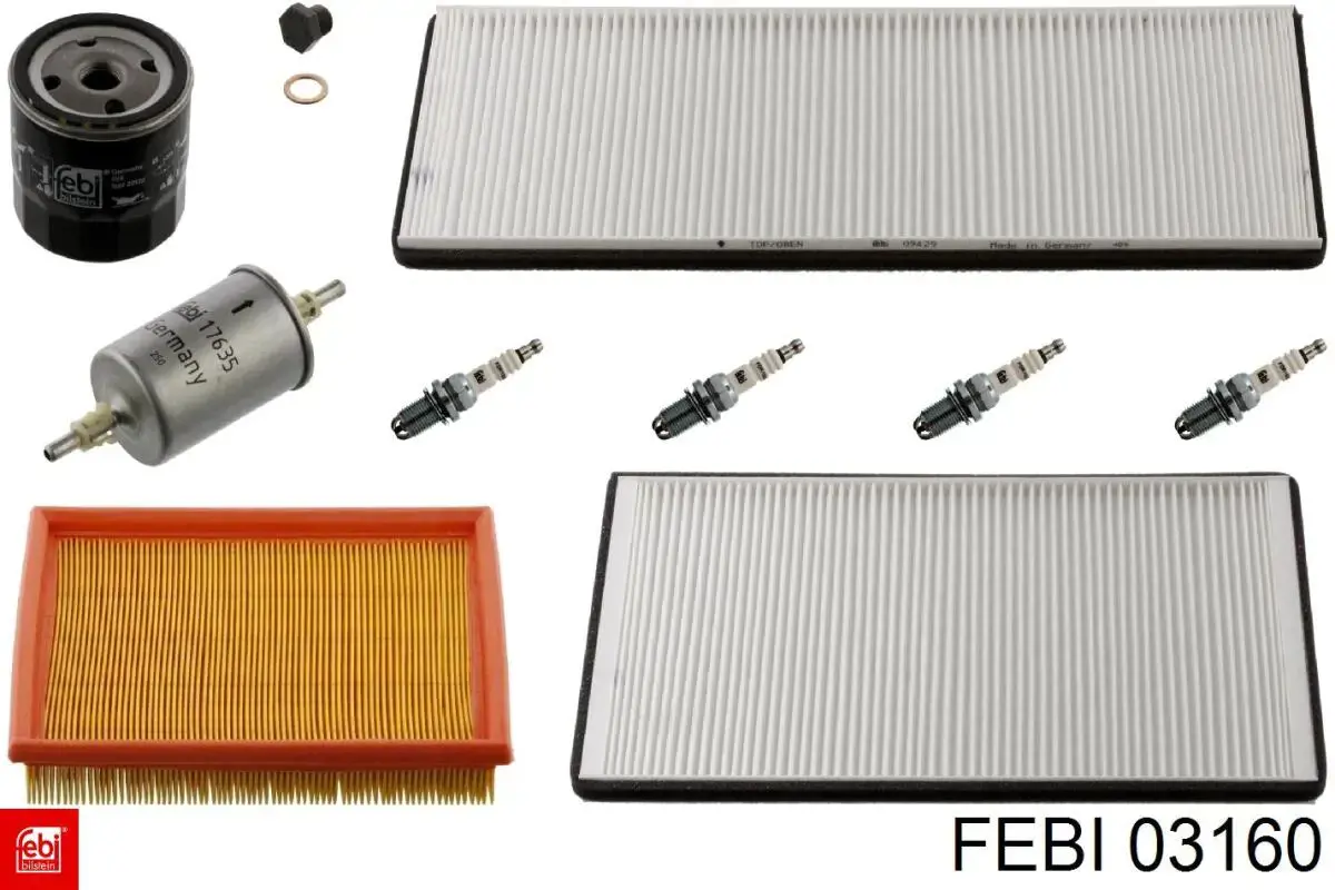 Болт поддона Febi 03160