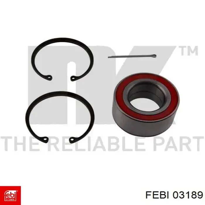 Подшипник ступицы 03189 Febi