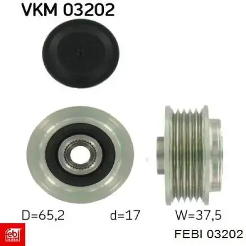 Заглушка ГБЦ 03202 Febi