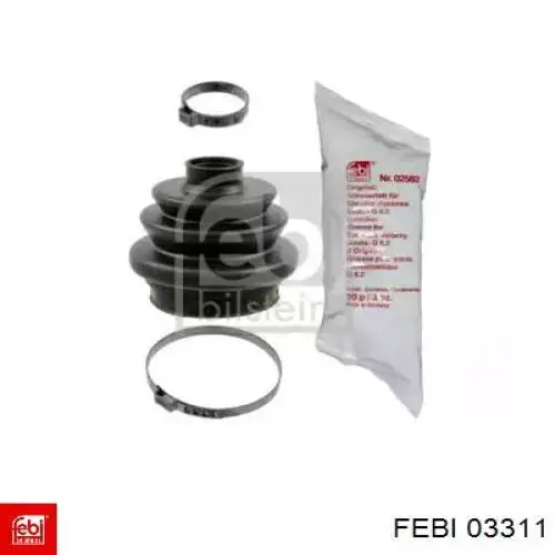 Пыльник наружной гранаты, задней полуоси Febi 03311 цена, от 5.64 USD
