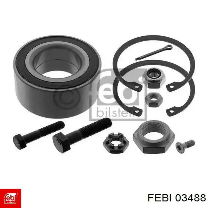 03488 Febi Подшипник ступицы передней
