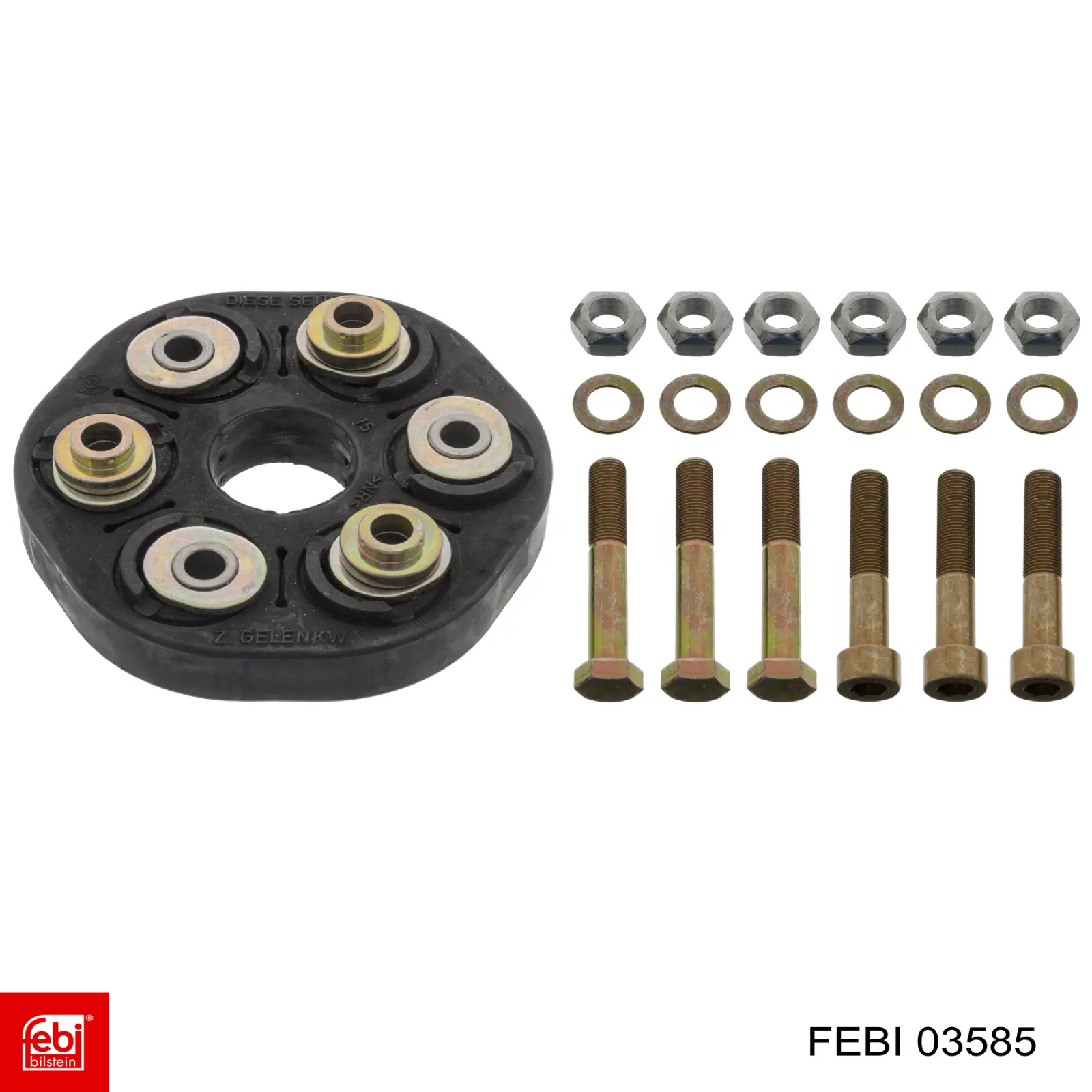 Карданный шарнир Febi 03585 цена, от 83.04 USD