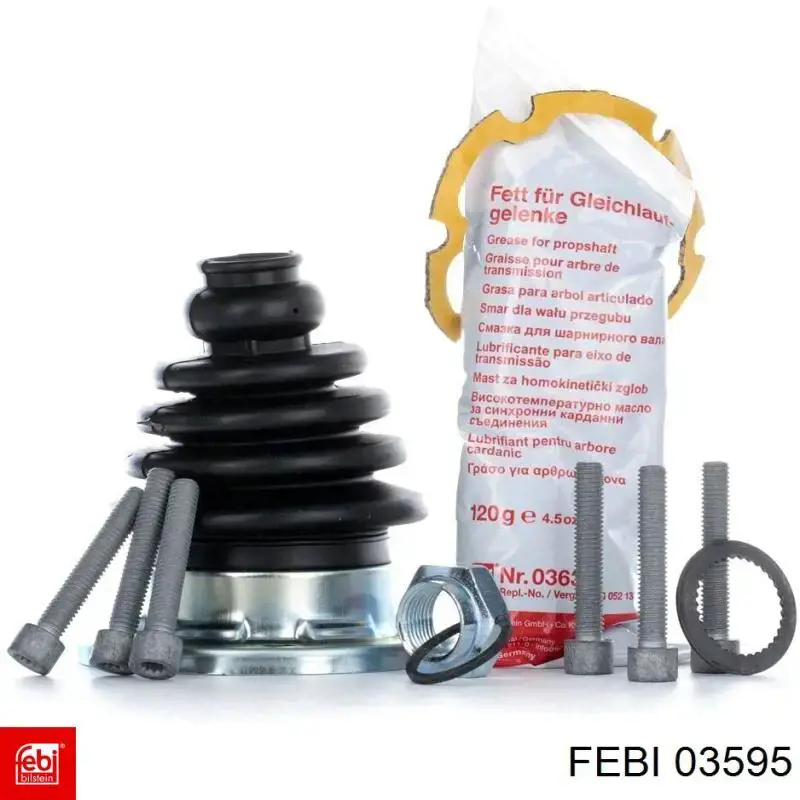 Пыльник ШРУСа наружный 03595 Febi