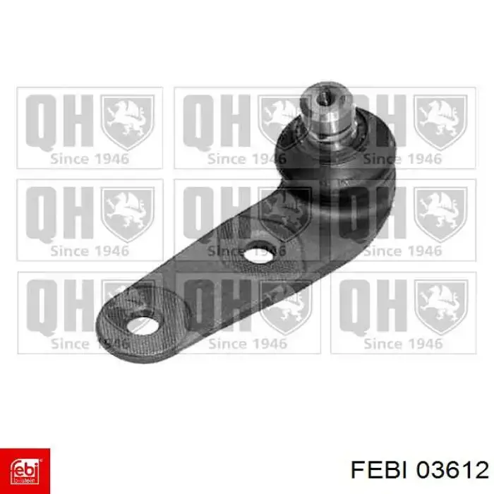 Шаровая опора правая нижняя  Febi 03612