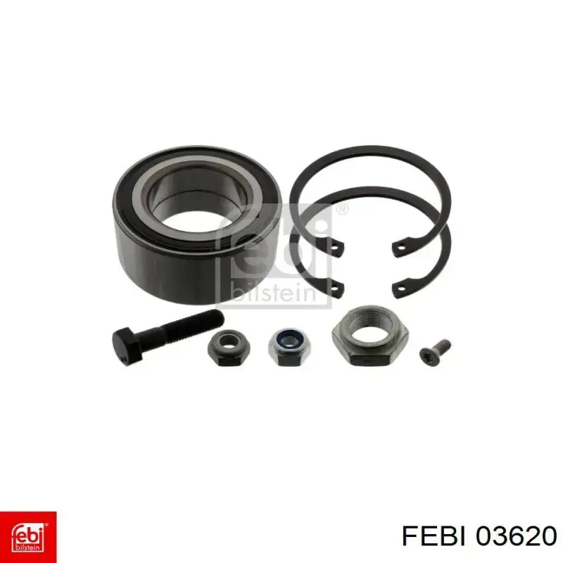 Подшипник ступицы передней/задней Febi 03620