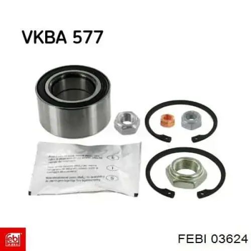 Подшипник ступицы 03624 Febi