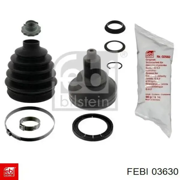 Смазка для подшипников и ШРУСов 03630 Febi