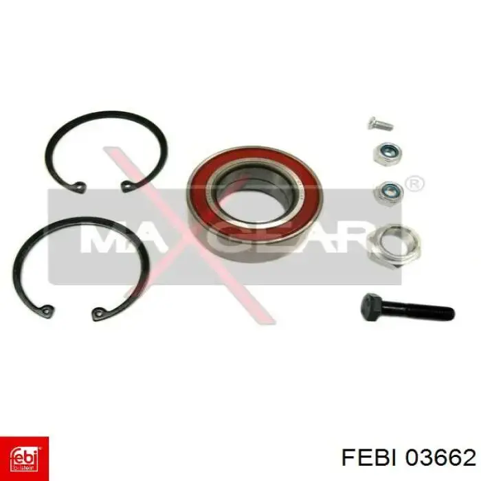 Купить 03662 Febi Подшипник передней ступицы
