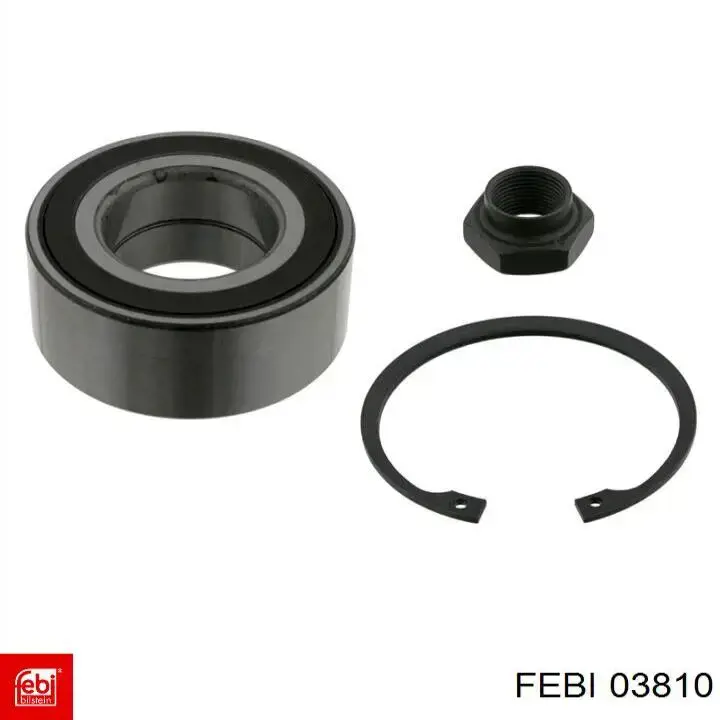 Гайка ступицы передней Febi 03810 цена, от 1.84 USD