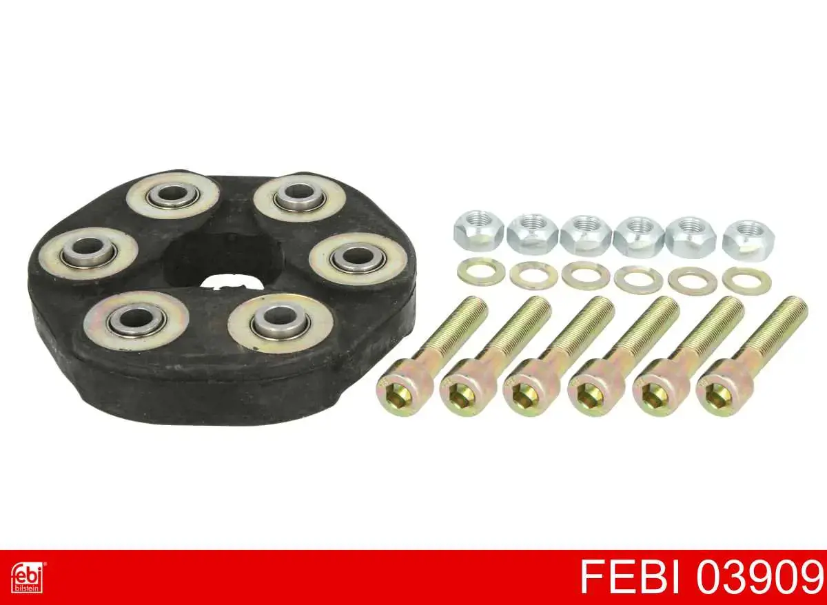 Муфта кардана эластичная передняя/задняя Febi 03909 цена, от 54.11 USD