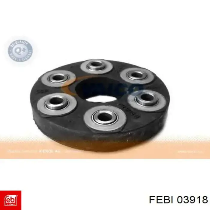 Муфта кардана эластичная задняя 03918 Febi