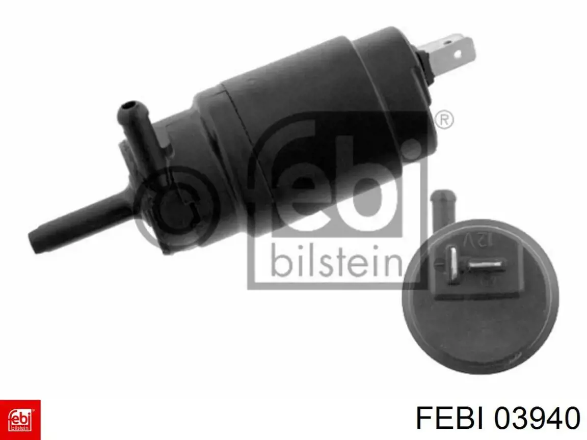 Купить 03940 Febi Моторчик омывателя переднего стекла