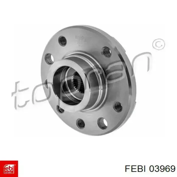 Передняя ступица 03969 Febi