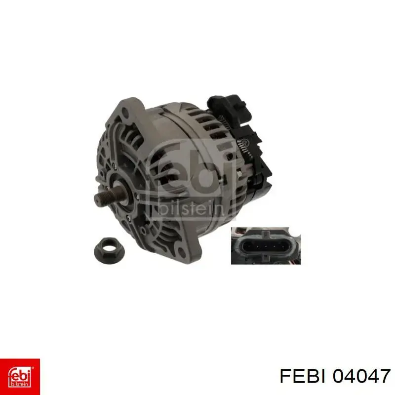 Сайлентблок заднего нижнего рычага 04047 Febi