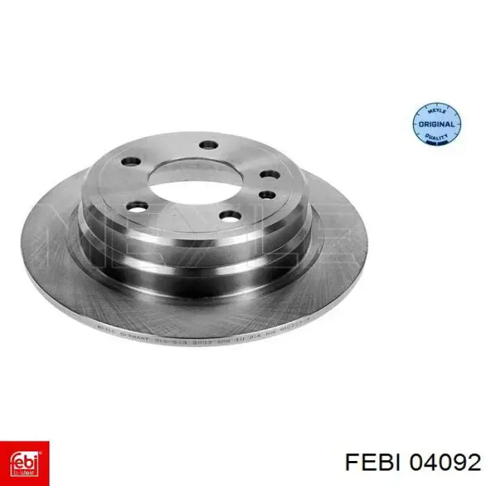 Задний дисковый тормоз Febi 04092