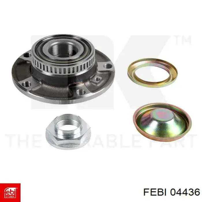 Ступицы передних колес Febi 04436 цена, от 37.58 USD