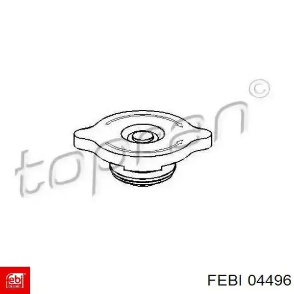 Крышка/пробка радиатора Febi 04496 цена, от 4.43 USD