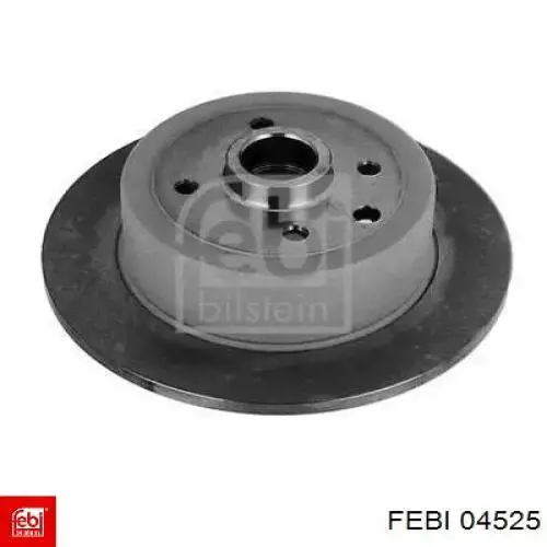 Задний тормозной диск Febi 04525 цена, от 35.04 USD