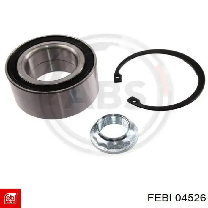 04526 Febi Подшипник ступицы задней