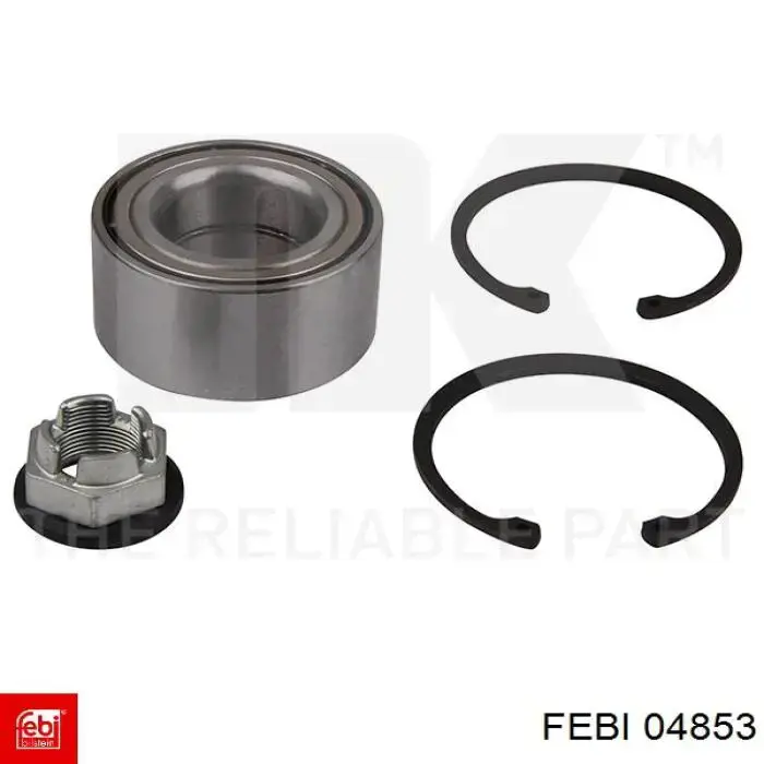 Купить 04853 Febi Подшипник передней ступицы