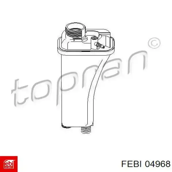 Демпфер натяжителя приводного ремня Febi 04968 цена, от 38.81 USD