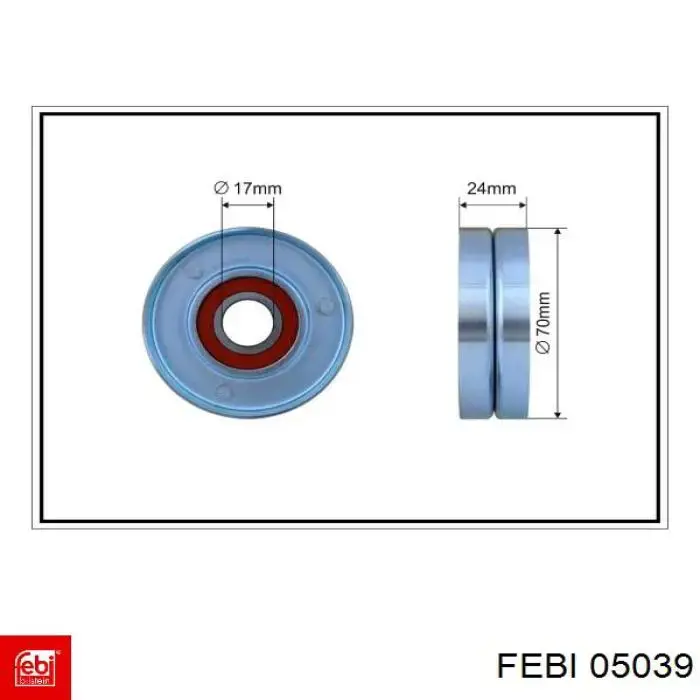 Болт колесный  Febi 05039 цена, от 1.42 USD