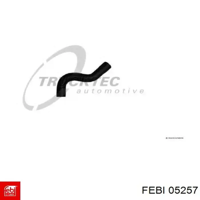 Шланг радиатора охлаждения Febi 05257 цена, от 7.77 USD