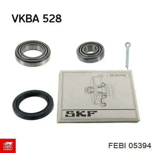 Подшипник ступицы пер/зад Febi 05394 цена, от 6.79 USD