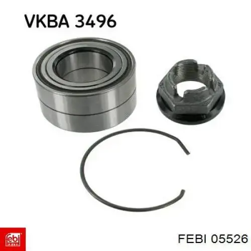 Купить 05526 Febi Подшипник передней ступицы