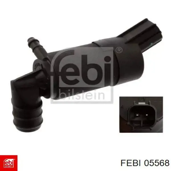 Моторчик омывателя стекла передний/задний Febi 05568 цена, от 7.78 USD